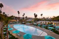 Sunset at T&C pool